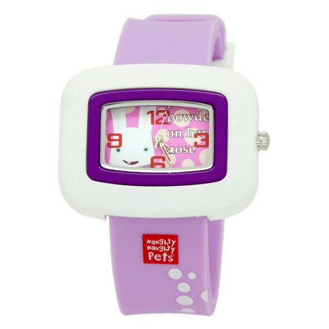 Naughty - Đồng hồ trẻ em / thanh thiếu niên Naughty Pets NNP-83 F - Tím