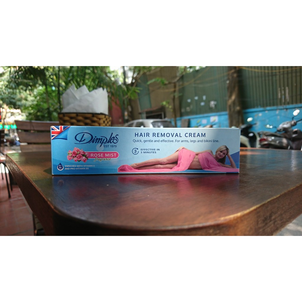 Kem triệt lông DIMPLES - Hàng nhập khẩu ANH chính hãng 50ml và 100ml