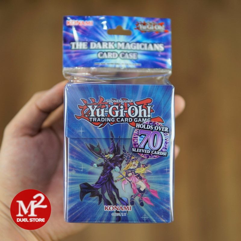 [Mã TOYDEC hoàn 20K xu đơn 50K] Hộp đựng bài Yugioh KONAMI The Dark Magicians - Sức chứa 70+ lá bài - Nhập từ USA