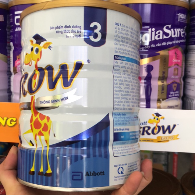 Sữa Abbott Grow 3 lon 900g