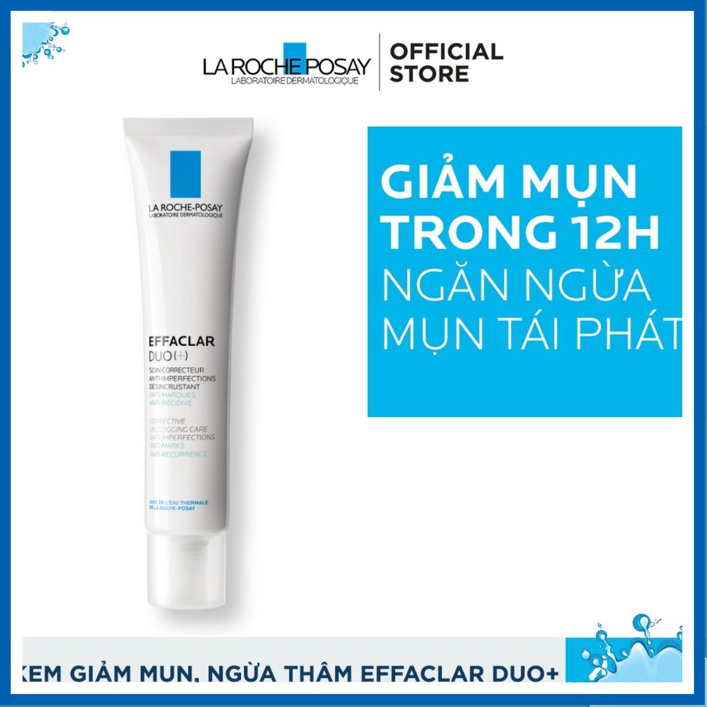 Kem Ngừa Mụn La Roche Posay Effaclar Duo+