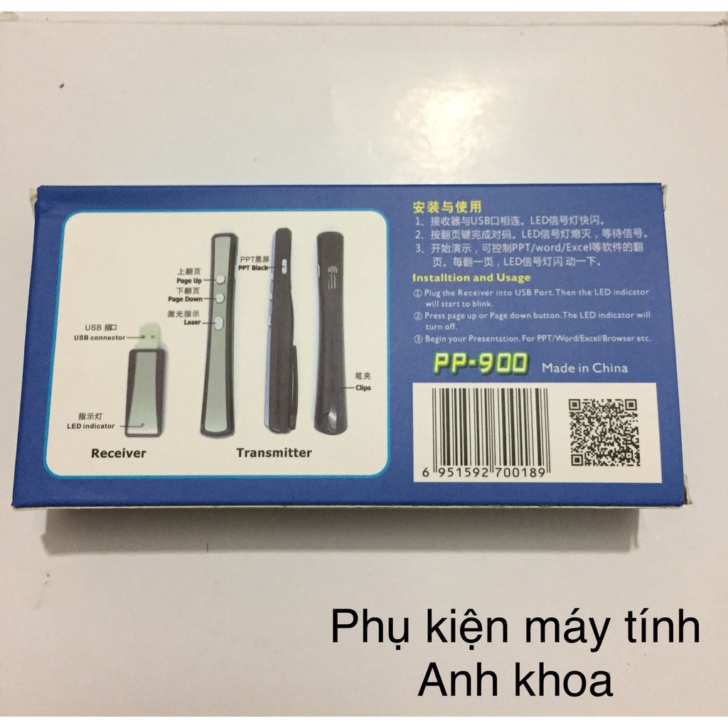 bút trình chiếu PP 900 cao cấp