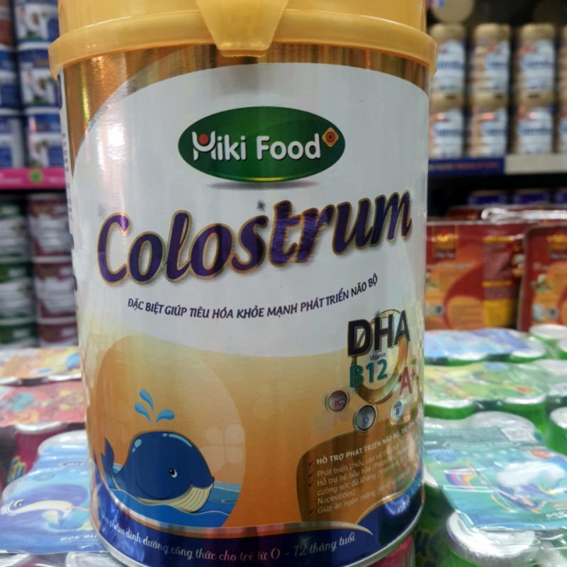 Sữa bột Hiki Food Colostrum cho trẻ  0-12tháng 850g