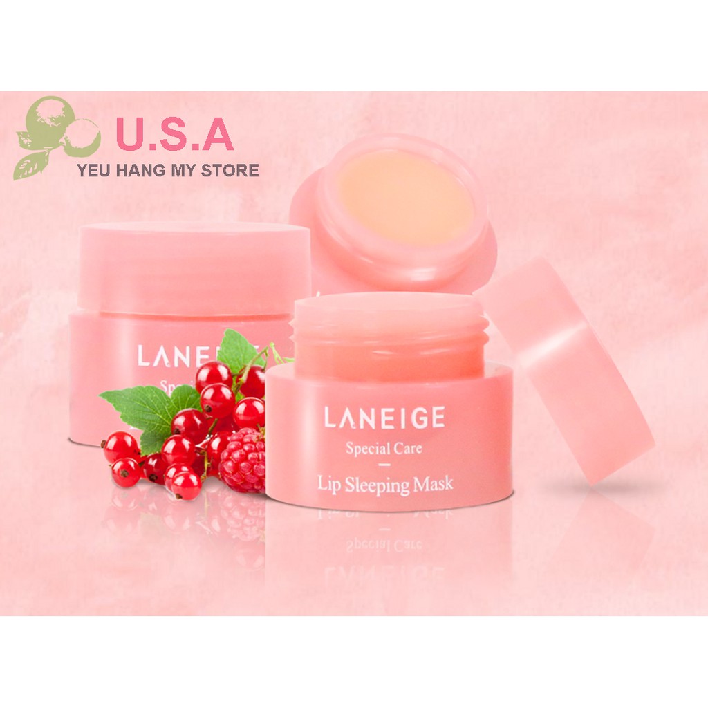 Mặt Nạ Ngủ Môi Lip Sleeping Mask Laneige Special Care Chính Hãng Hàn Quốc