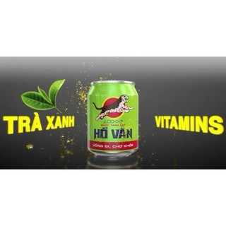 Nước Tăng lực Hổ Vằn 🐯 vị trà xanh thùng 24lon