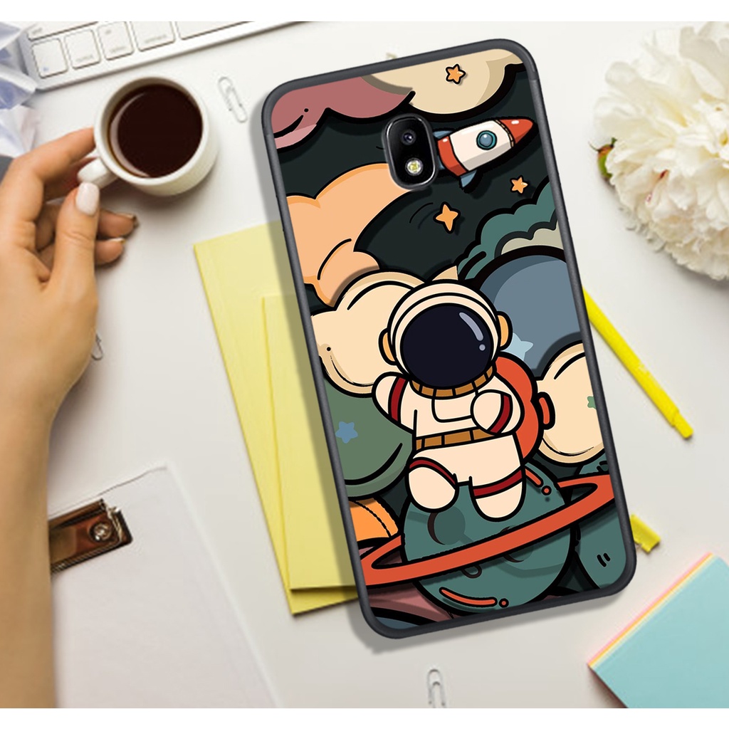 [ SIÊU HOT] ỐP LƯNG SAMSUNG J3 PRO/J5 PRO/J7 PRO/J7 PLUS  , IN HÌNH ASTRONAUT PHI-HÀNH-GIA, MÀU SẮC BẮT MẮT