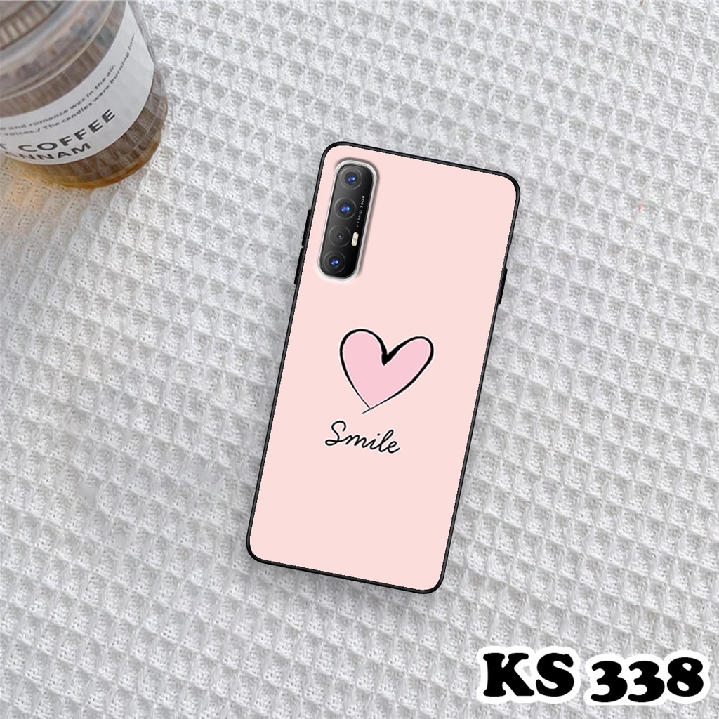 Ốp lưng Oppo Reno 3 - Oppo Reno 3 Pro - Ốp in hình LoveSmile - Chất liệu TPU cao cấp chống sốc