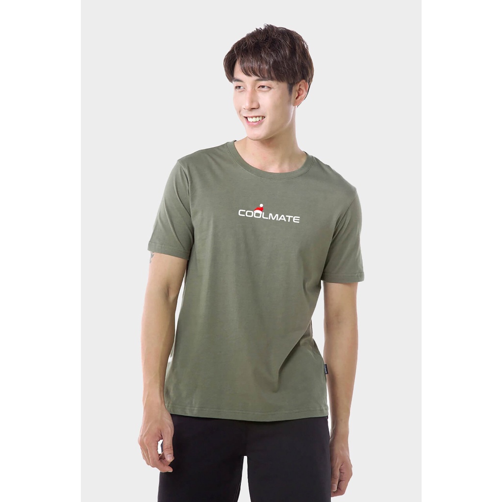 Áo thun nam 100% Cotton Essential Tee in Christmas thương hiệu Coolmate | BigBuy360 - bigbuy360.vn