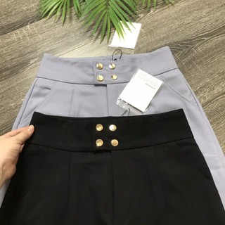 Quần baggy 4 cúc bấm cao cấp (hàng túi zip)