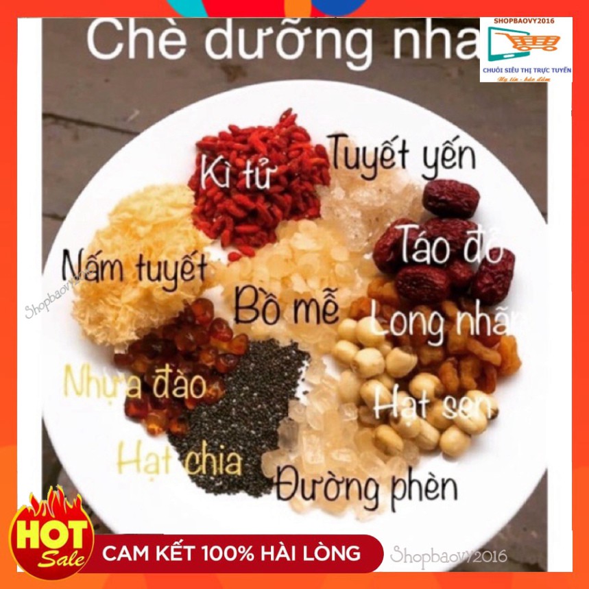 [BÁN LẺ] Chè dưỡng nhan Nguyên Liệu Tự Chọn- 1,3k - 3,9k ❤Free ship❤ nguyên liệu trà dưỡng nhan