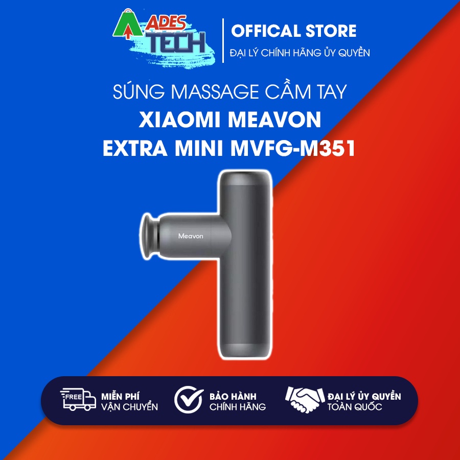 Súng Massage Cầm Tay Xiaomi Meavon EXTRA MINI MVFG-M351 | BẢO HÀNH 24 THÁNG