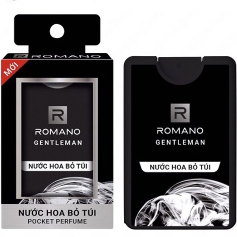 Lẻ 1 Nước Hoa bỏ túi Romano: Classic, Attitude, Force, Gentleman 18ml (Tách từ set hàng tặng) | BigBuy360 - bigbuy360.vn