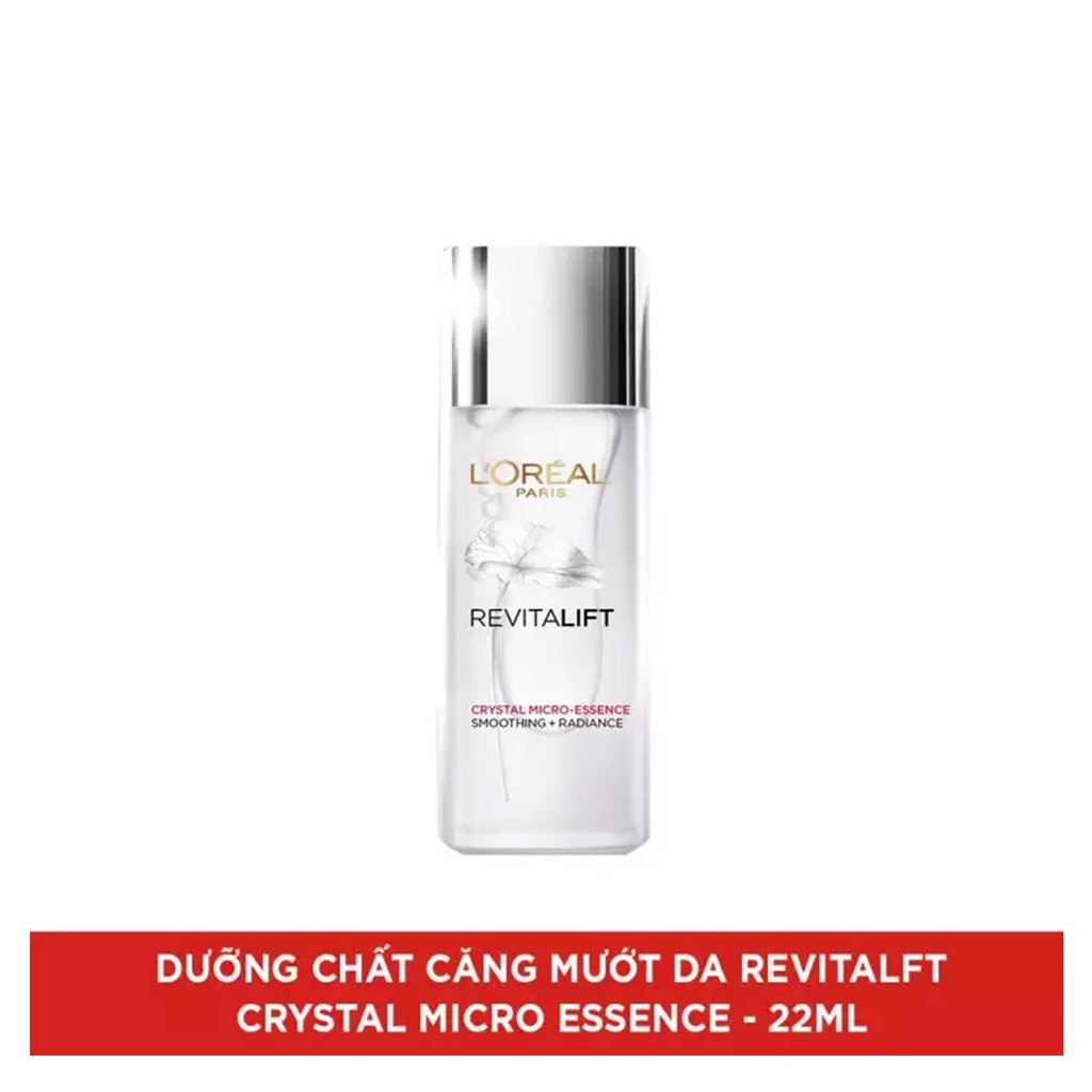 Sample Dưỡng Chất Căng Mướt Da L’Oreal Revitalift Crystal Micro Esence