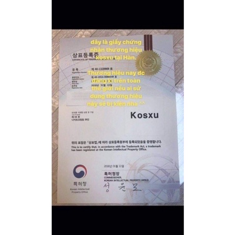 Kem body dưỡng trắng Glutathione B5 Kosxu