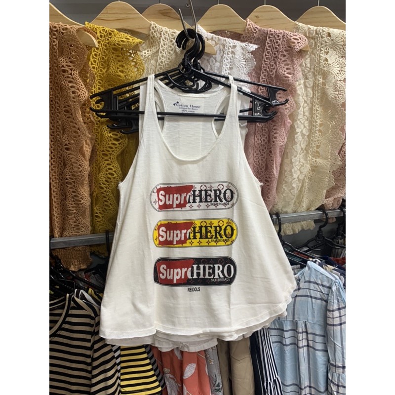 Áo ba lỗ thun giấy