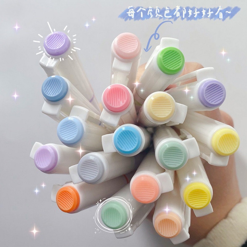 Set 6 bút highlight nhiều màu pastel ✨✨✨✨