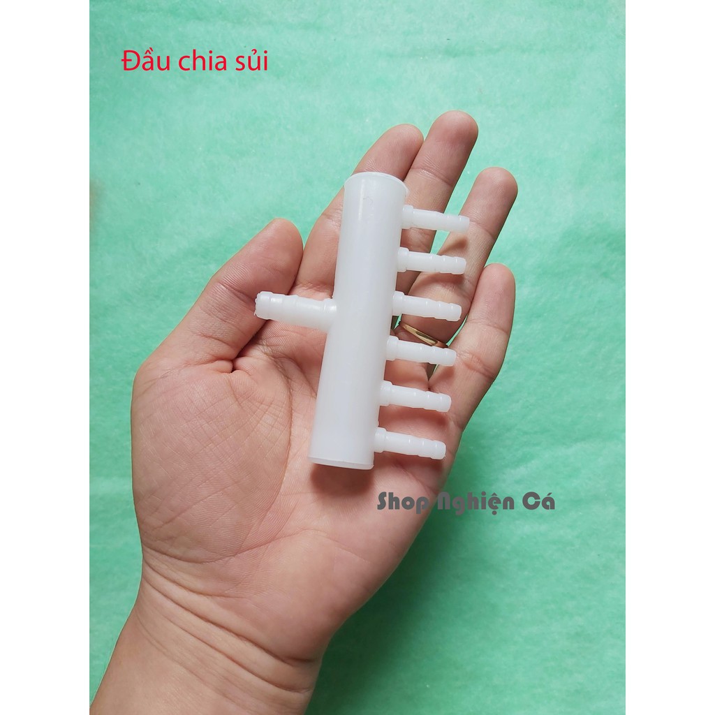 Ống chia dây sủi khí Oxy 4 6 8 cho hồ cá cảnh