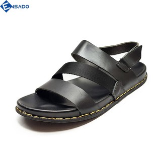 [Xả Hàng] Dép Doctor Nam Giày Sandal Nam Da Bò Mạnh Mẽ Trẻ Trung Ensado DE3916 (Đen)