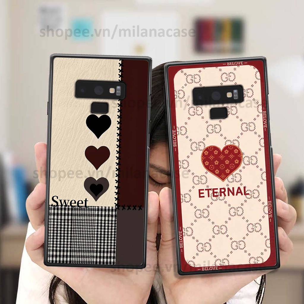 Ốp Samsung Note 9 hình trái tim be love tình yêu siêu đẹp, cá tính, thời trang