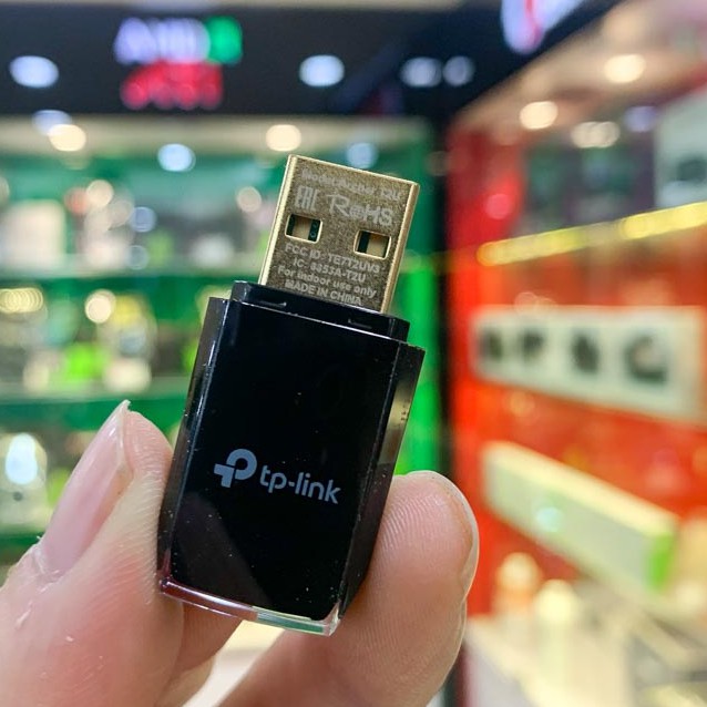 USB Thu Wifi không dây TP-Link Archer T2U AC 600Mbps - Bộ  thu wifi băng tần kép