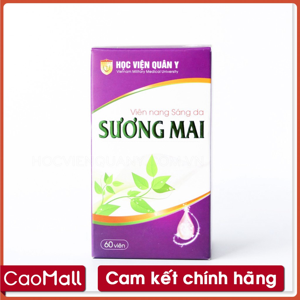 [CaoMALL] - Viên uống sáng da Sương Mai Học Viện Quân Y