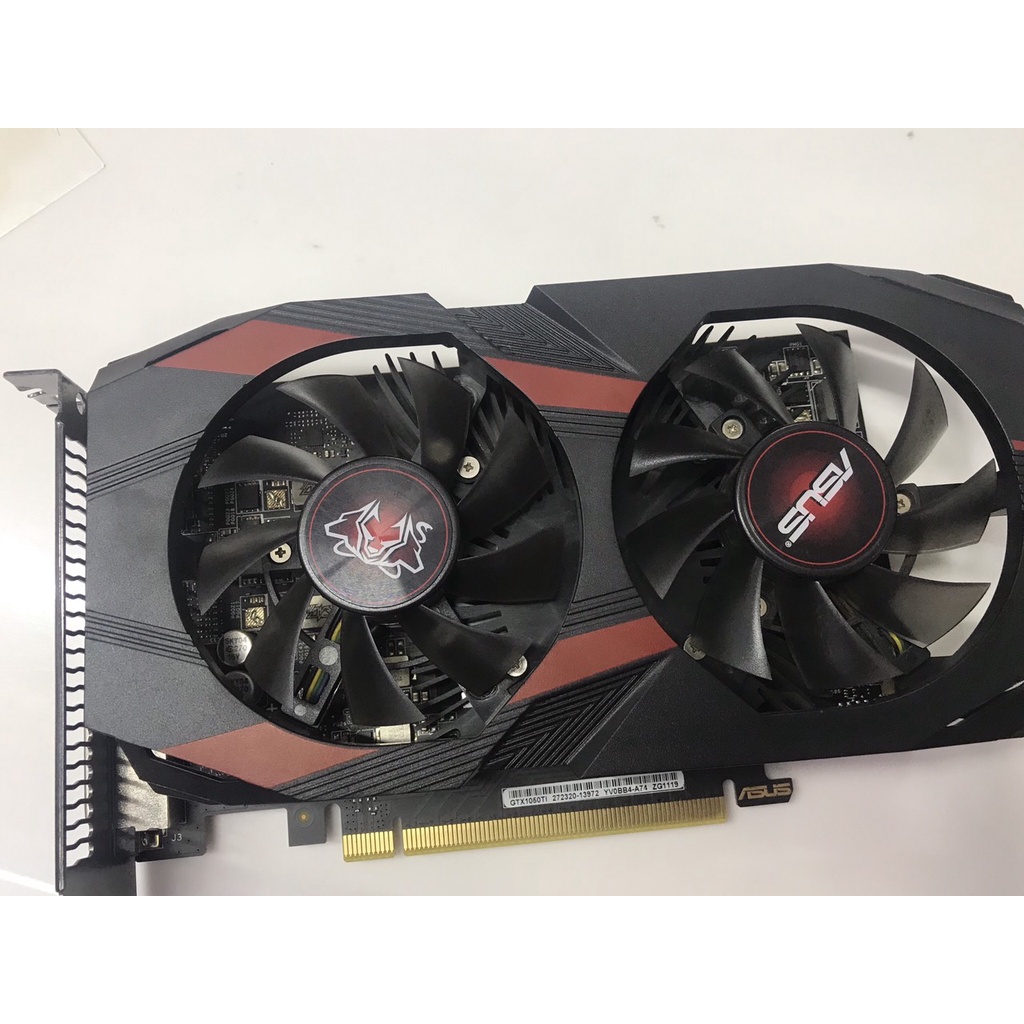 Vga GTX 1050ti 4G ASUS CERBERUS 2 fan có ốp tản đẹp long lanh