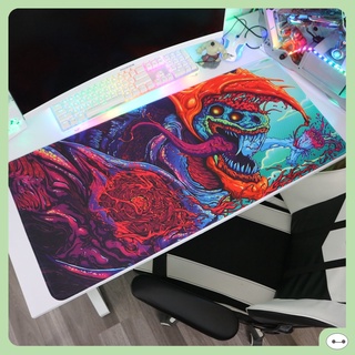 Bàn di chuột/lót chuột/pad chuột cỡ lớn hyper beast size 80x30cm - 90x40cm