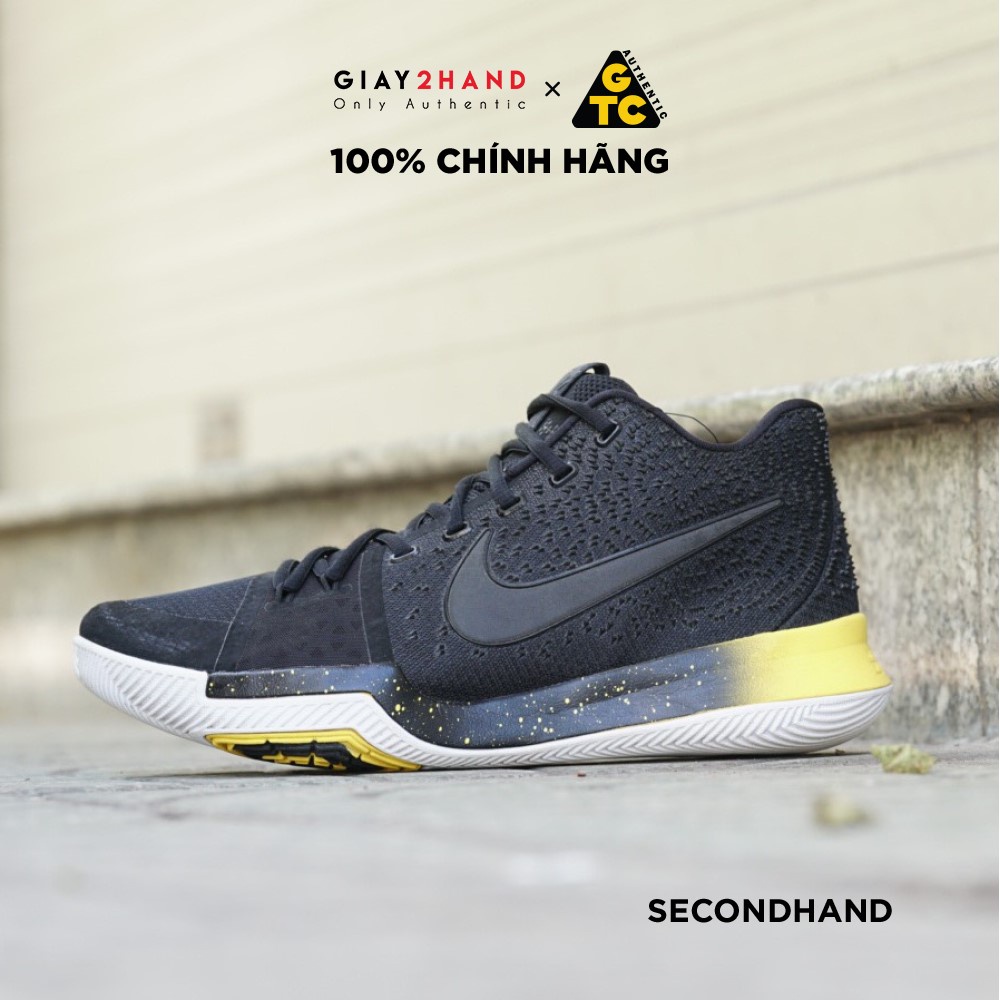 [2hand] Giày Thể Thao Nike Kyrie 3 EP White Yellow White 852396-901 GIÀY CŨ CHÍNH HÃNG