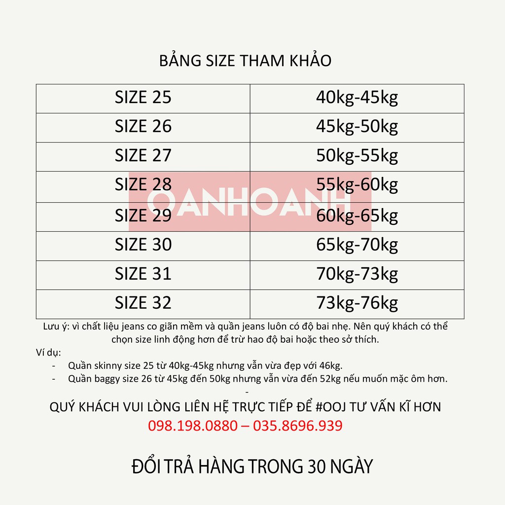 Quần baggy jeans mẫu CC01 | BigBuy360 - bigbuy360.vn