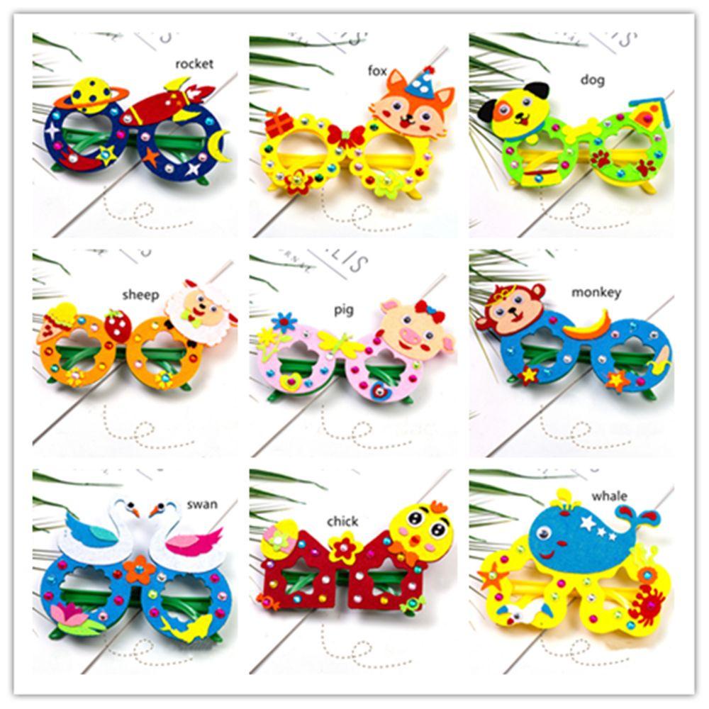 SUSANS Mắt Kính Eva DIY Hình Thú Dễ Thương Cho Bé