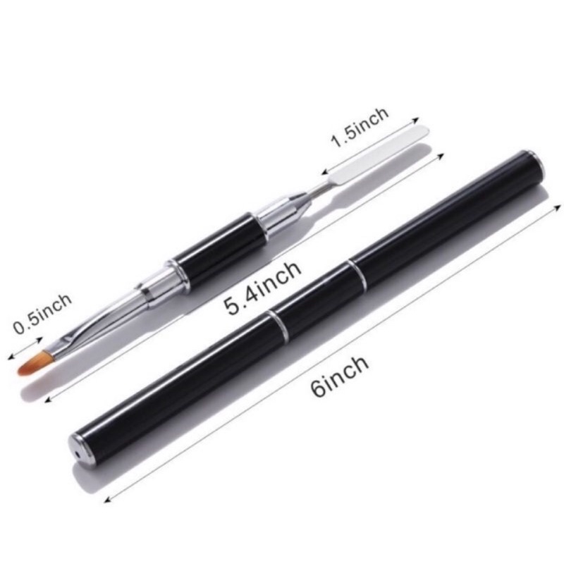 Cọ Nail Đắp Gel 2 Đầu-Cọ Làm Gel Gôm