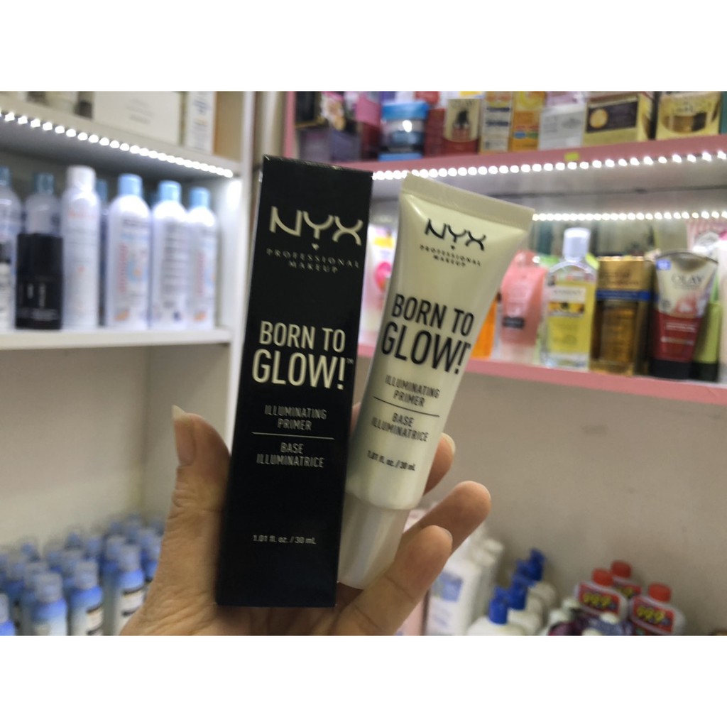 Kem Lót Bắt Sáng NYX Born To Glow Illuminating Primer