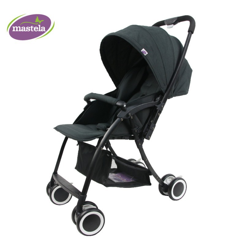 Xe đẩy cho bé sơ sinh 2 chiều vải chống tia UV hiệu Mastela Premium T05S - Bảo hành 12 tháng - siêu nhẹ 5.4kg- gập gọn