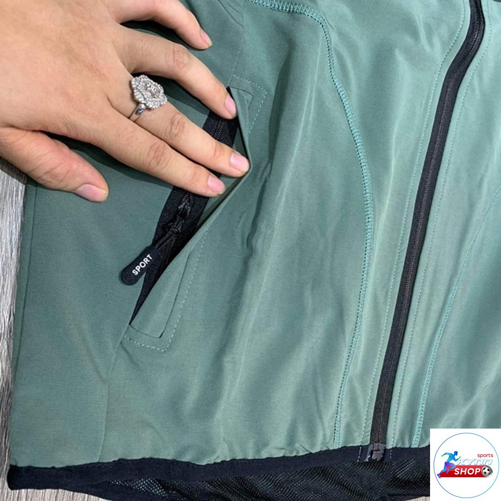 Bộ gió KS003 thể thao nam được thiết kế hai lớp phom 50-75kg kynn shop | BigBuy360 - bigbuy360.vn