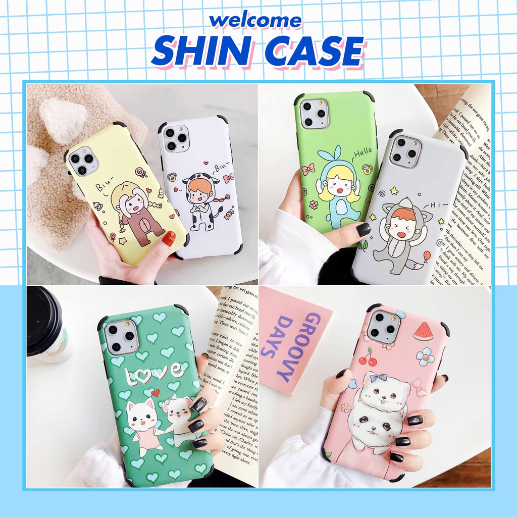 Ốp lưng iphone - Ốp iphone IMD chống sốc 4 góc 5/5s/6/6plus/6s/6splus/7/7plus/8/8plus/x/xr/xs/11/12/pro/max/plus/promax | BigBuy360 - bigbuy360.vn