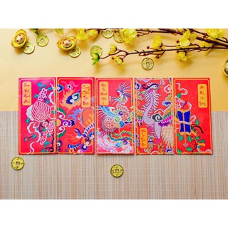 [Set 6 cái] Bao lì xì truyền thống