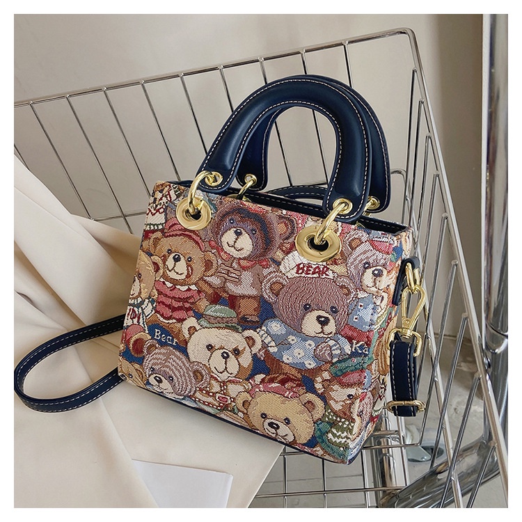 Túi Xách Thời Trang Đường Phố Phương Tây Cá Tính Dễ Phối Đồ Cho Nữ