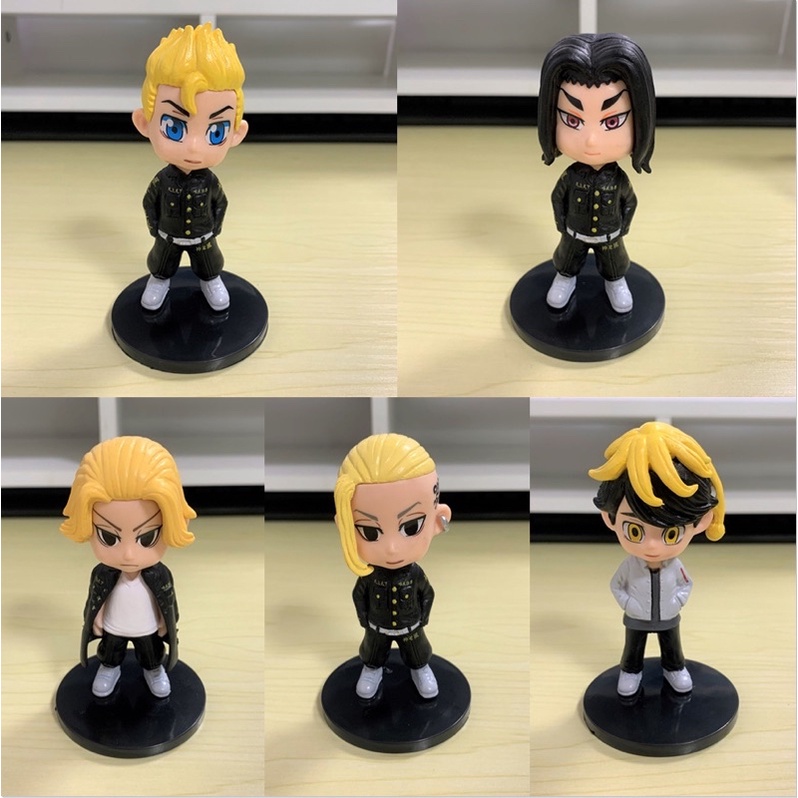 Mô Hình Tokyo Revengers Chibi - Mô hình mikey Takemichi Draken  Hanemiya baij Chibi Bằng PVC cao cấp (cóclip, ảnh thật)