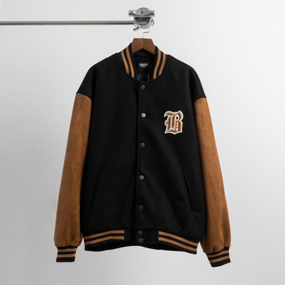 Giá sốc 22-12 Áo khoác varsity jacket The Bad God Mild