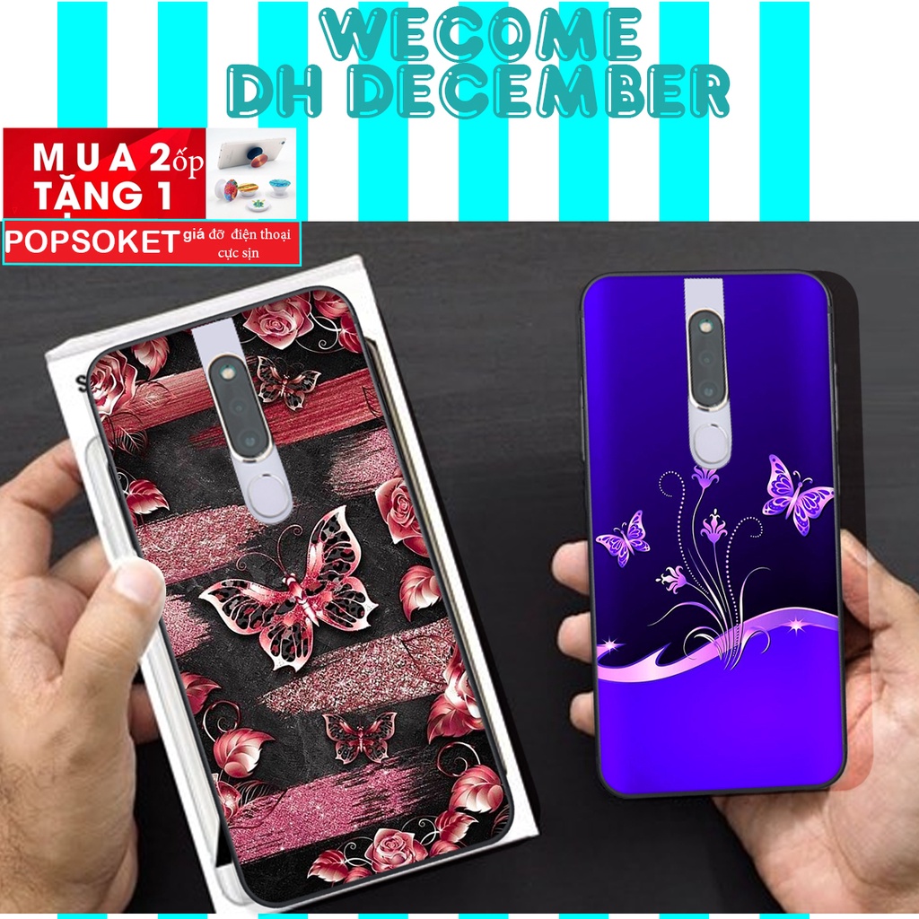 HOT SALE OFF ( 2 ỐP TẶNG 1 POP) Ốp lưng Oppo F11 PRO in hình hoa tinh tế , mới mẻ DH DECEMBER