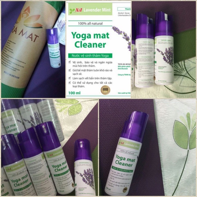 NƯỚC VÊ SINH THẢM YOGA MAT