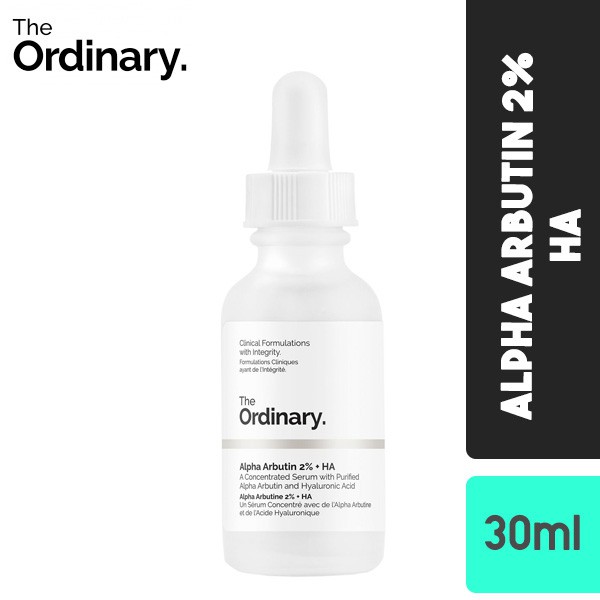 Tinh chất dưỡng trắng da mờ thâm nám The Ordinary Alpha Arbutin 2% + HA 30ml