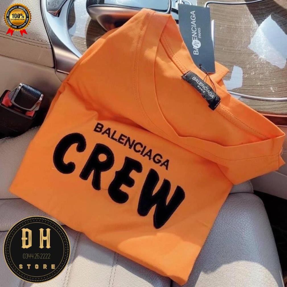 Áo Phông Áo Thun Nữ Thêu Chữ CREW, Hàng Quảng Châu Cao Cấp Chất Mát Không Xù Fom Rộng Giấu Quần. | BigBuy360 - bigbuy360.vn