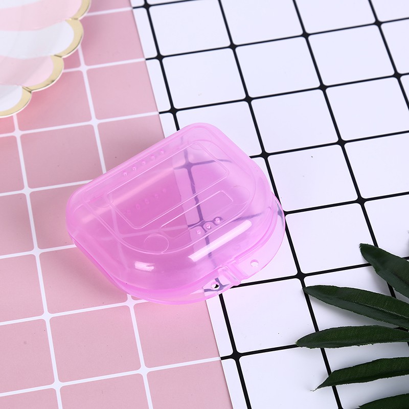 [Hàng mới về] Hộp đựng răng giả nhiều màu tùy chọn