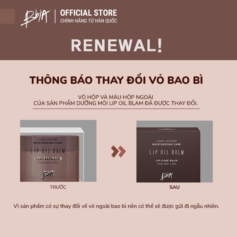 Son Dưỡng Dạng Sáp BBia Lip Oil Balm 10g - Bbia Official Store | BigBuy360 - bigbuy360.vn