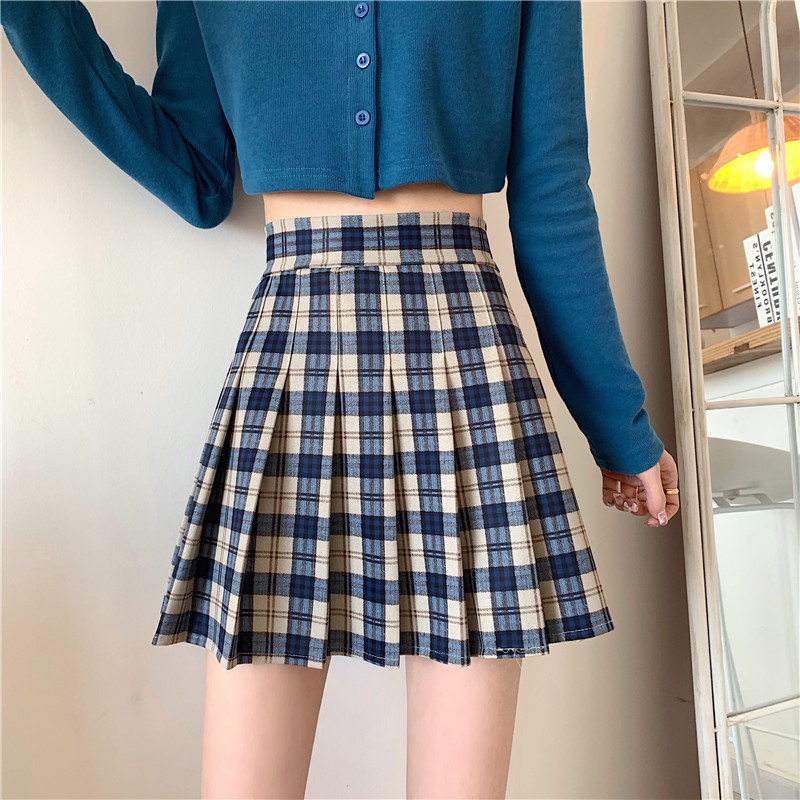 Chân Váy Ca-Rô Xinh Xắn Dành Cho Nữ