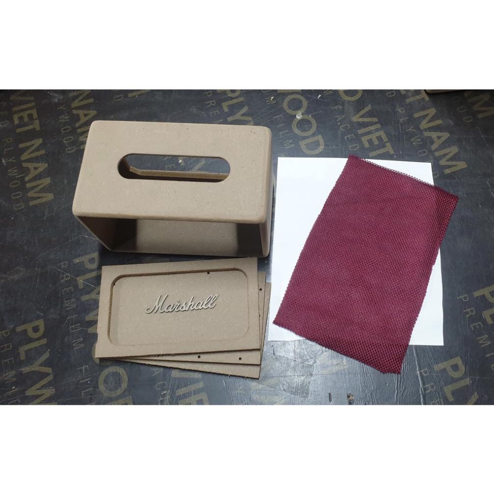 Combo box thô 26x16x15 + da + E C câng + chữ Marshall