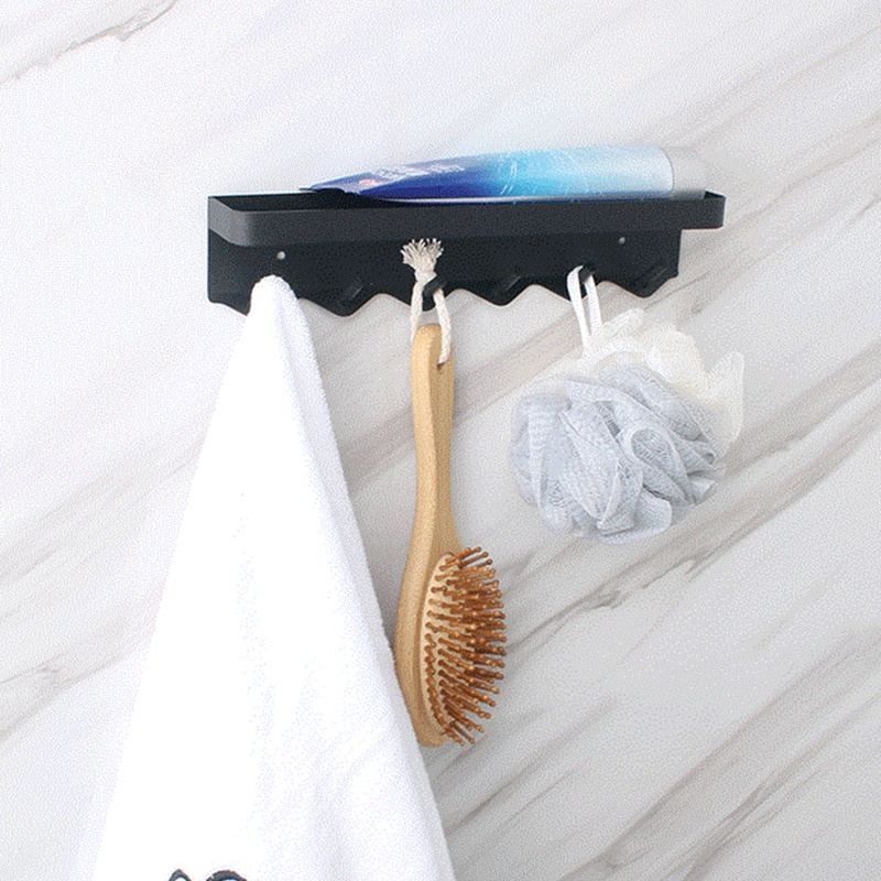 QQ Giá Đỡ Dầu Gội Gắn Tường Bằng Kim Loại Tiện Dụng Cho Phòng Tắm / Nhà Bếp