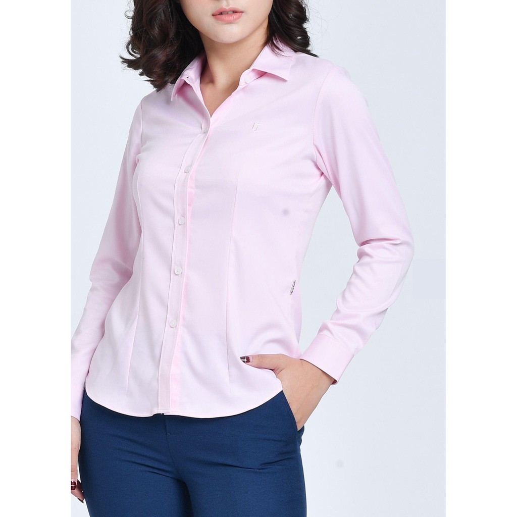 Sơ mi công sở nữ Tây Collection form cũ các màu trắng,xanh, hồng ,vàng