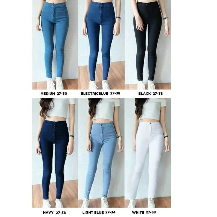 Quần Jean Off White Màu Trơn (38 Only 35) (Hw - 38 Only 35)